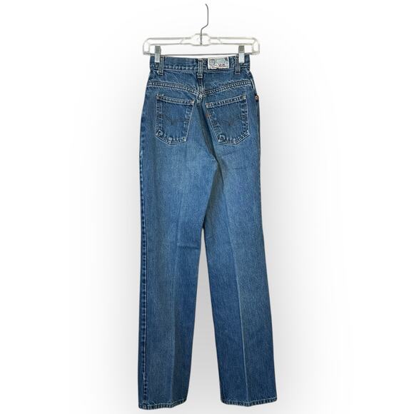 Vintage 1970s LEVIS Orange Tab California Straights Jeans 24 x 32 Women's USA - Picture 2 of 15